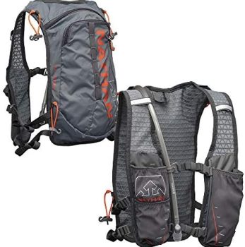 Nathan TrailMix 7L Running Vest for Men & Women, Hydration Vest w/ 2L Bladder Hydration Pack, Water Backpack for Hiking, Running, Walking, Marathon, Race